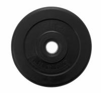 Диск обрезиненный Антат 2,5 кг, черный (26 мм)