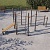 Спортивный Workout комплекс BW-44-M со скамьей для пресса, лестницей, тремя турниками брусьями, канатом и кольцами